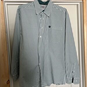 Cinch Long Sleeve Button Up (Medium)